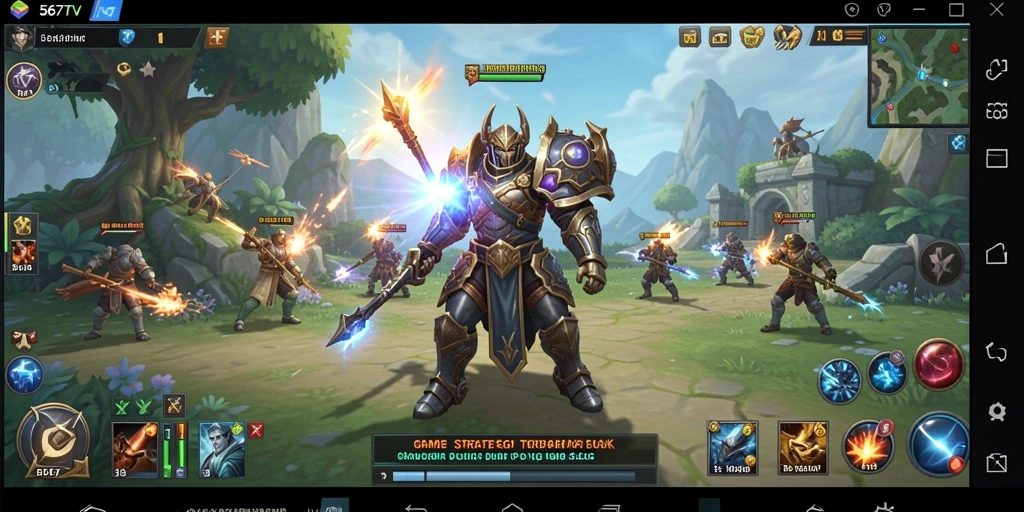 Screenshot menampilkan aksi strategi di <strong>567TV</strong> dengan grafik yang luar biasa.