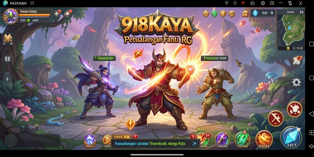 Tampilan gameplay RPG yang menakjubkan di 918KAYA.