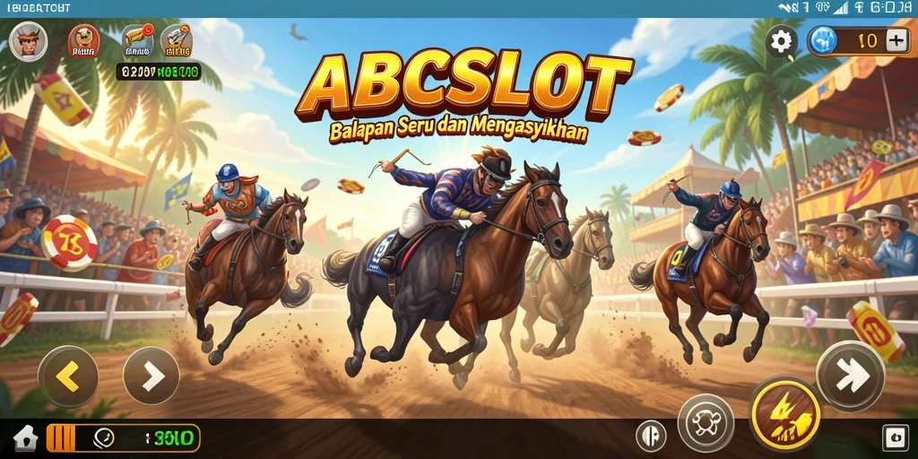 Gameplay Racing yang seru dan menantang di ABCSLOT.
