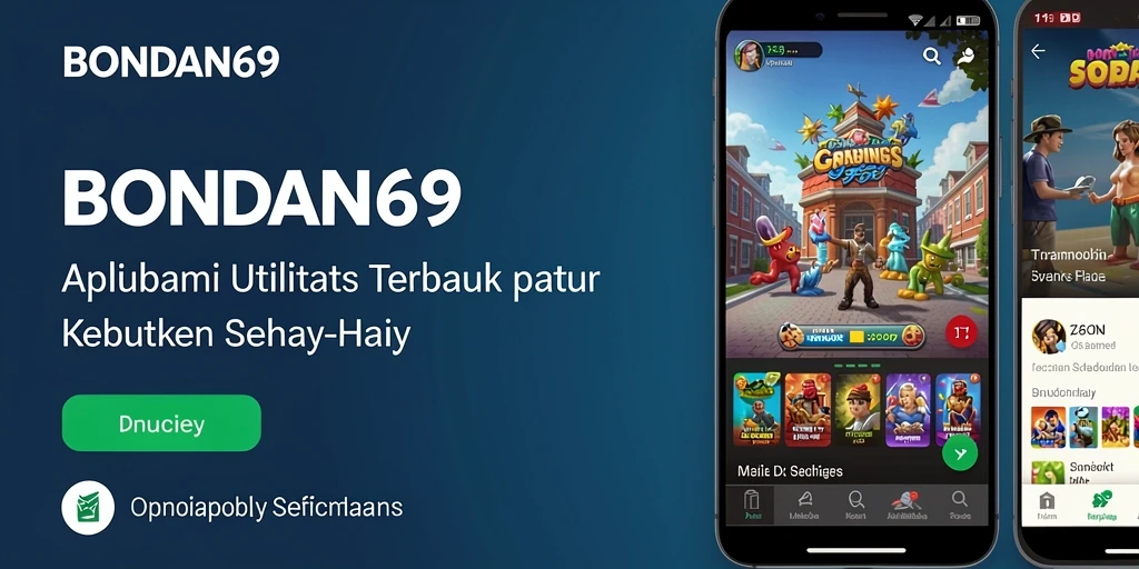 Tampilan antarmuka intuitif BONDAN69 untuk kebutuhan utilitas sehari-hari.