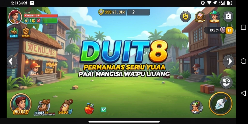 Screenshot gameplay <strong>DUIT8</strong> yang menampilkan keseruan dalam bermain.