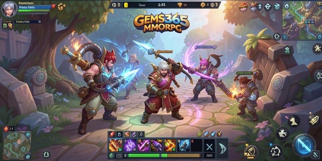 Tampilan gameplay menarik dari GEMS365 yang penuh aksi dan petualangan.