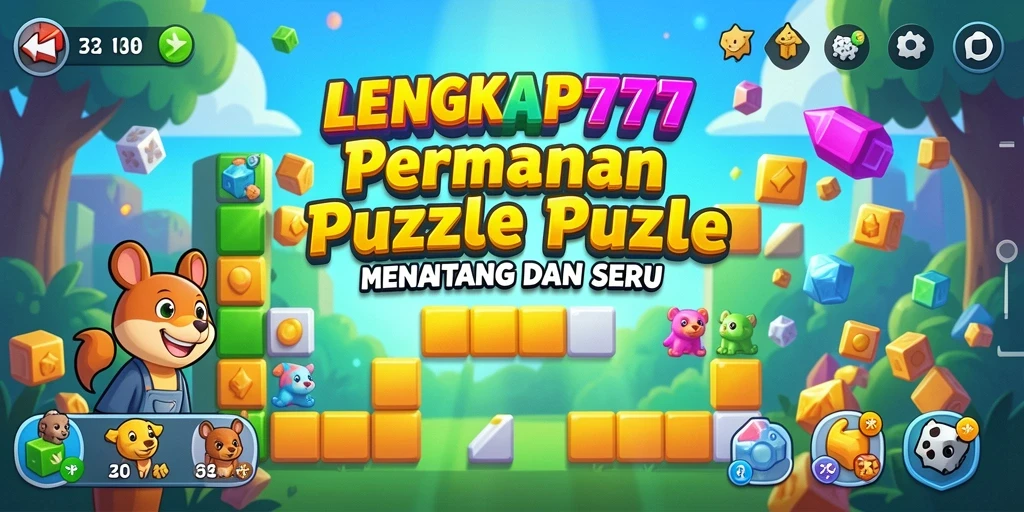 Gameplay menantang dalam LENGKAP777 yang memikat bagi penggemar puzzle.