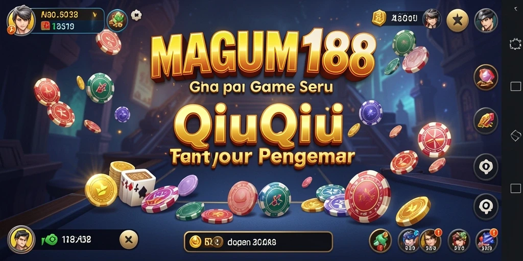 Screenshot gameplay QiuQiu MAGNUM188 yang menarik dan kompetitif.
