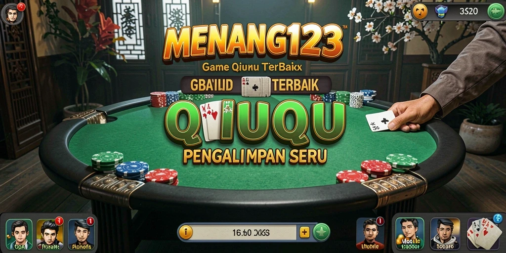 Tampilan gameplay QiuQiu yang seru dan interaktif.