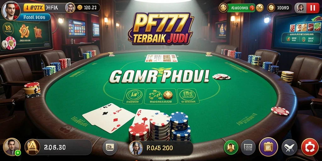 Tampilan gameplay PF777 yang mengasyikkan di dunia Poker.