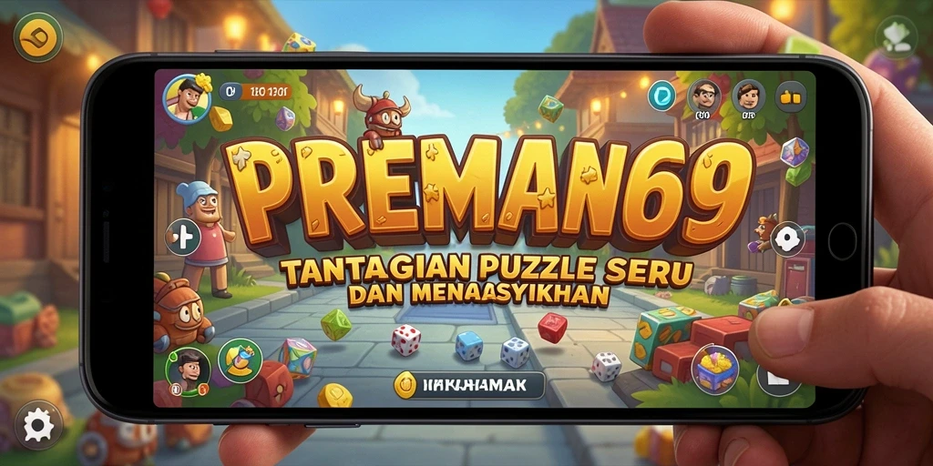 Screenshot gameplay PREMAN69 menampilkan tantangan puzzle yang menarik.