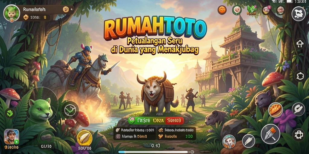 Tampilan menarik dalam gameplay RUMAHTOTO yang penuh petualangan.