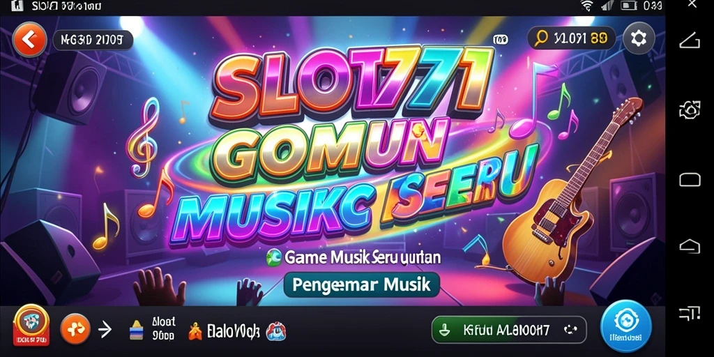 Tampilan gameplay SLOT777 yang menakjubkan dan interaktif.