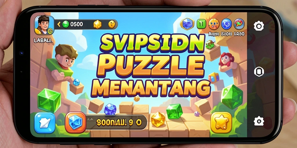 Screenshot dari gameplay seru SVIPSIDN menampilkan level yang menantang.