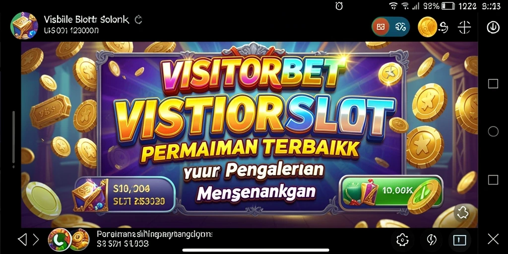 Tangkapan layar gameplay Slot <strong>VISITORBET</strong> yang menarik dan mengasyikkan.