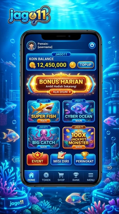Screenshot aplikasi jago11 menunjukkan berbagai pilihan aplikasi unggulan.